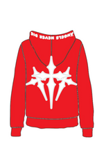 Load image into Gallery viewer, A.A zip Up Hoodie - RED
